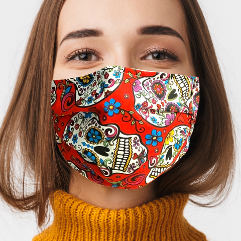 Dia de los muertos Face mask